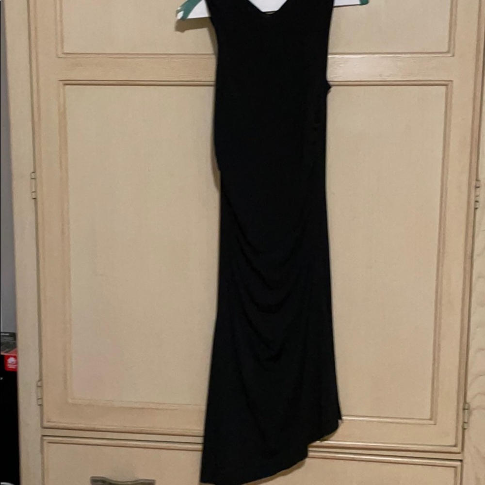 Black cocktail dress